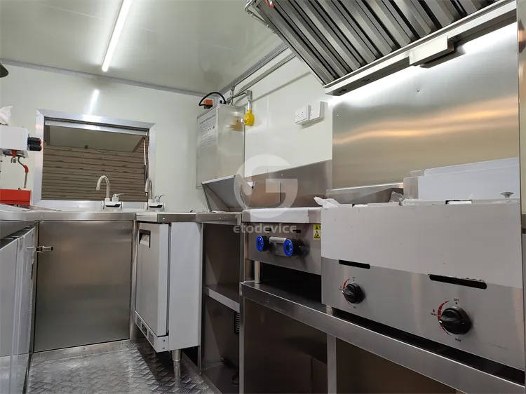 Mobile Bar Pizza Food Trucks Concession Ice Cream Cart