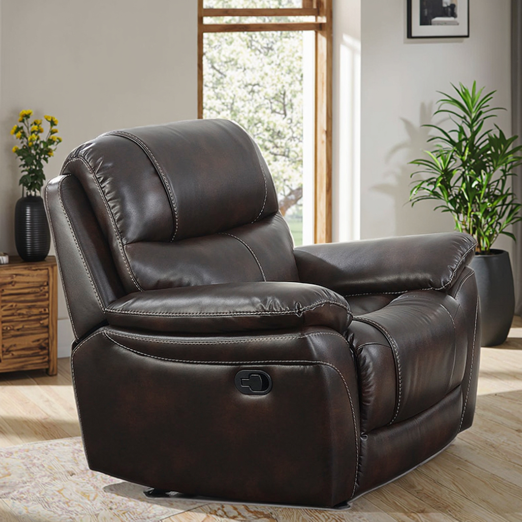 Modern Sofa Reclining Chair Leather Couch Canape Recliner Sofa Living Room Home Furniture Theater Sectional Sofa Compressed