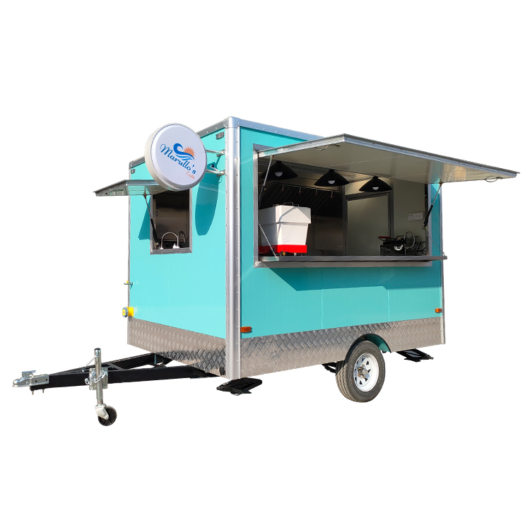 Mobile Bar Pizza Food Trucks Concession Ice Cream Cart