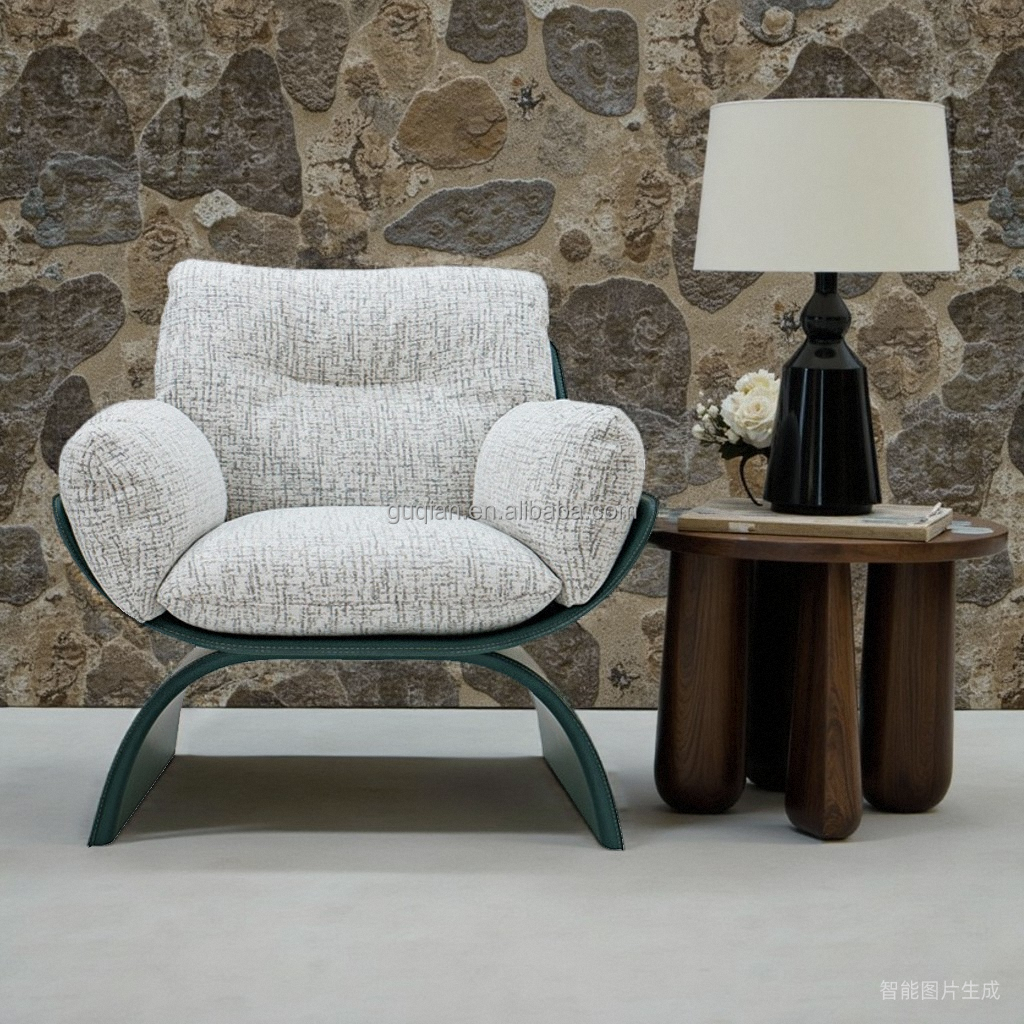 Modern Designer Lounge Chair, Hotel Living Room Sofa Chair