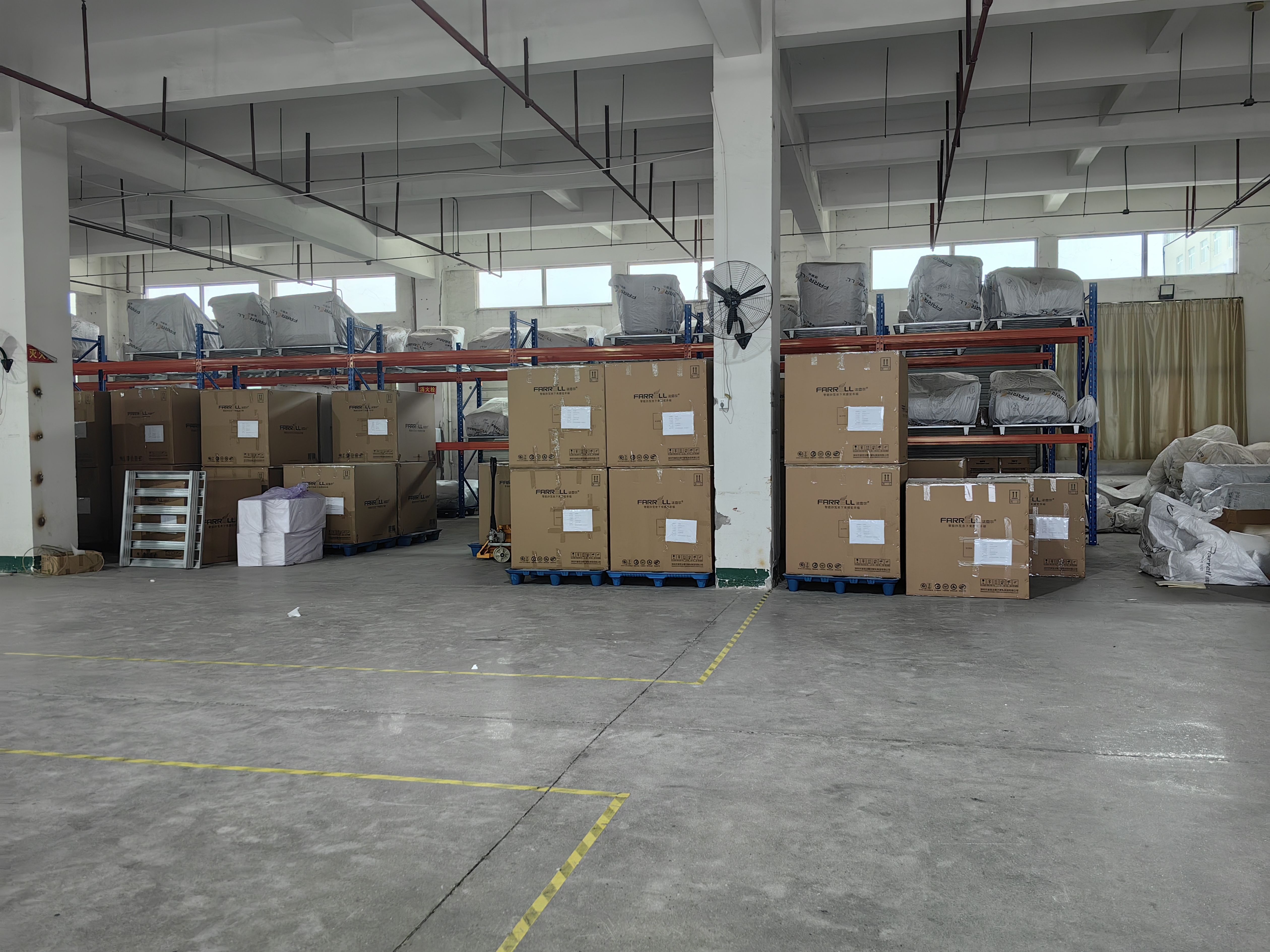 Packing process view 1