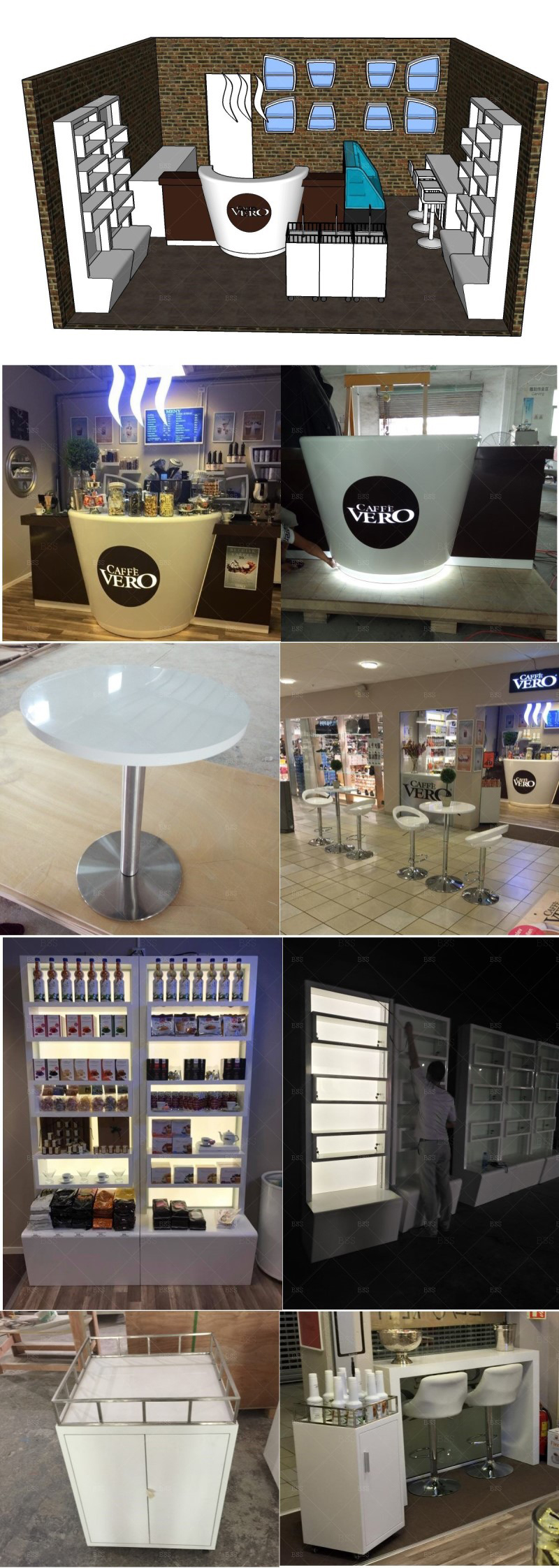Norway Coffee Shop Project Finished Result