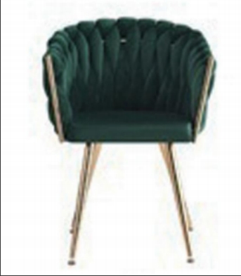Design Rattan Woven Restaurant Dining Room Chairs Velvet Dining Chairs Modern Luxury Pink Velvet Accent Chair Living Room