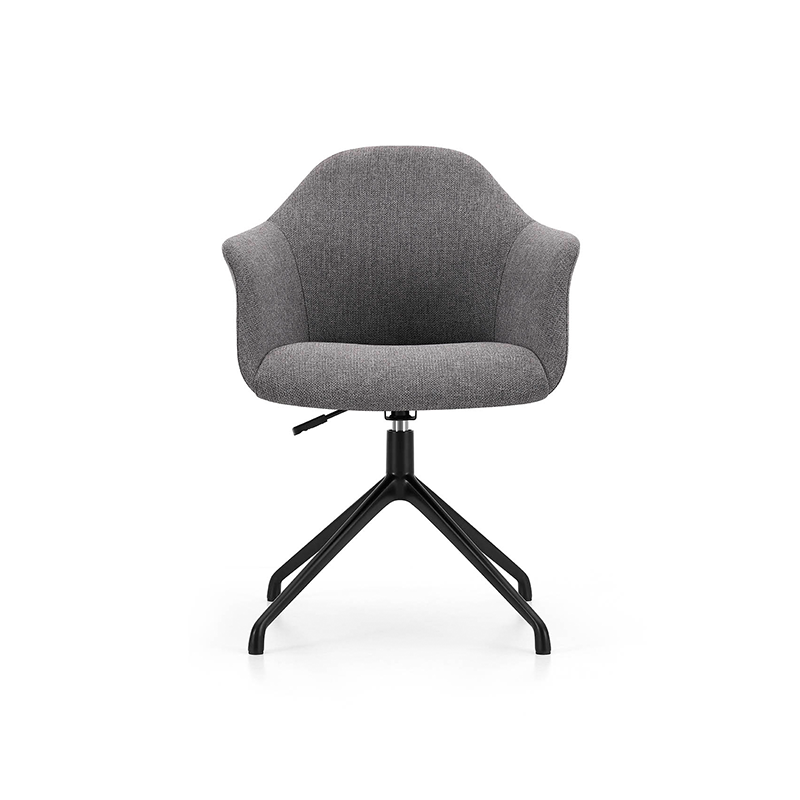 Office Furniture High-end Multi-Use Commercial Public Area Waiting Reception Swivel Aluminum Base Side Leisure Lounge Chair