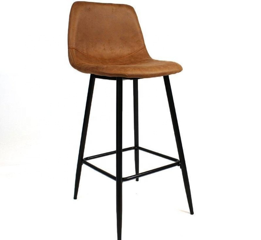 Antique Counter Height Industrial Kitchen Breakfast Bar Stool