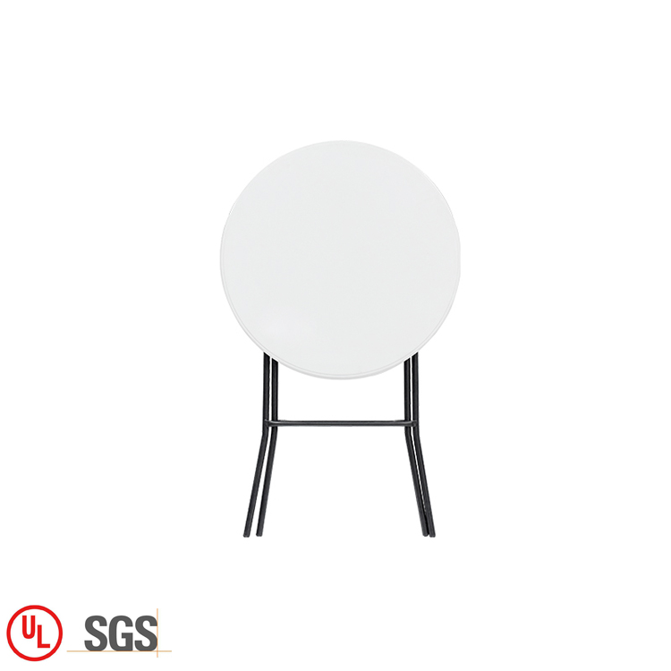 Plastic/Round Portable Folding Wedding High Top Party Bar Table Commercial Outdoor Folding Cocktail Table for Events