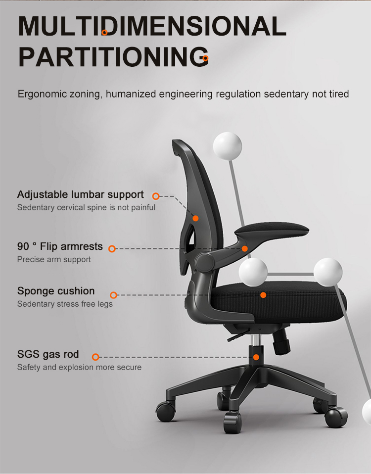 Mesh Office Chair Detail 1