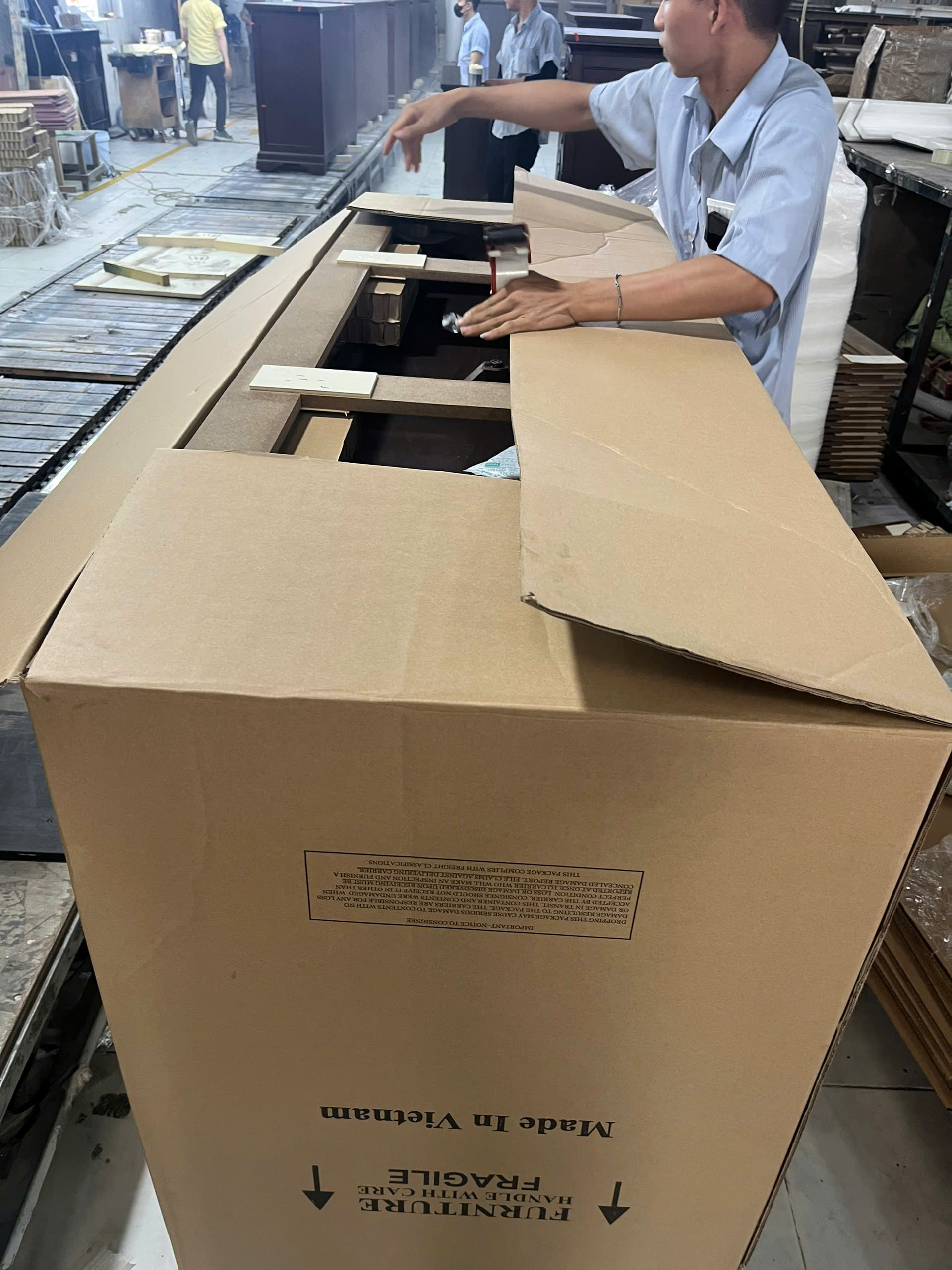 Packaging Wrap View