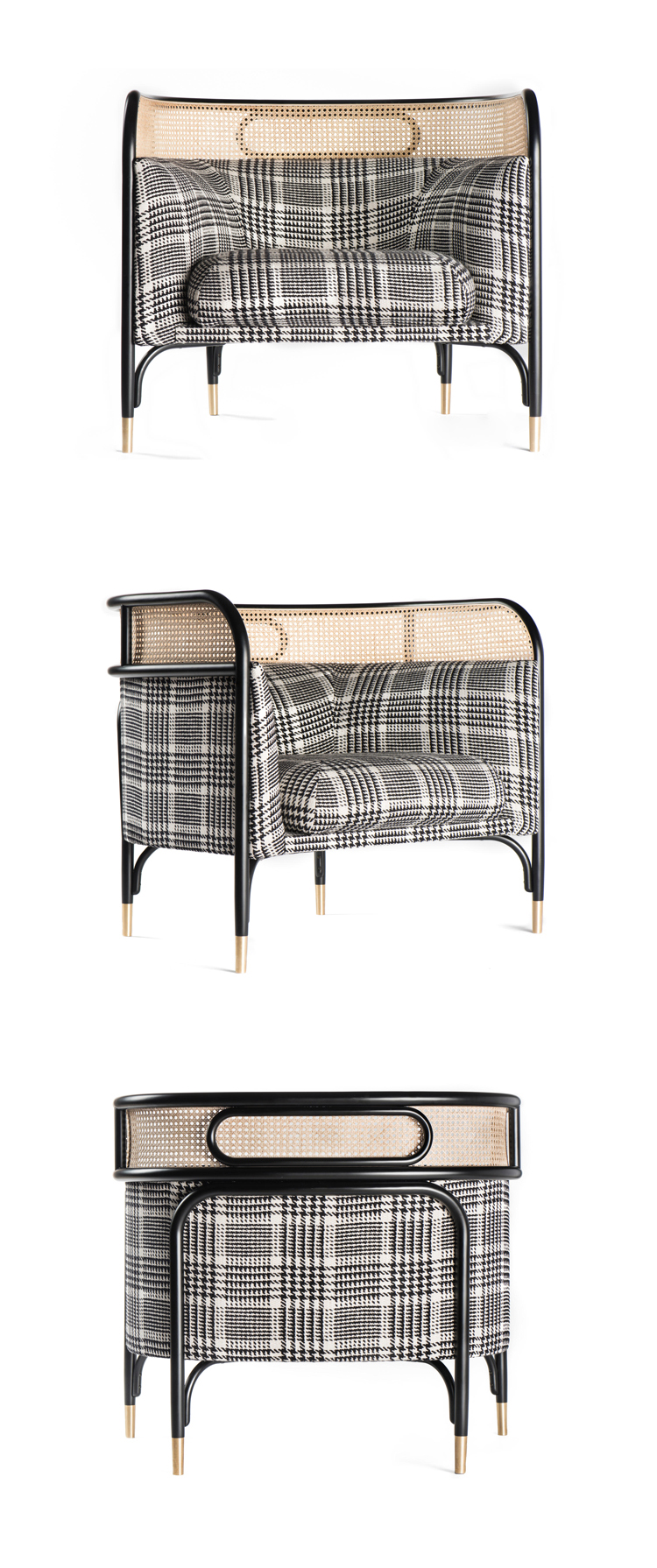 Targa Lounge Rattan Chair Detail View 3