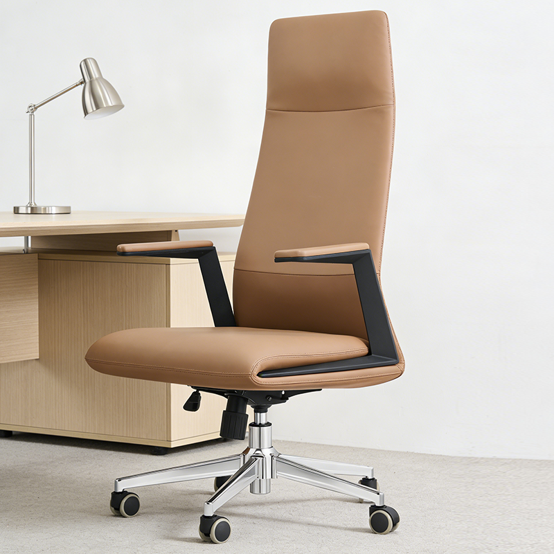 Modern Luxury Chair Office Furniture Comfortable PU Reclining Office Chair Sillas De Oficina Leather Boss Ergonomic Office Chair