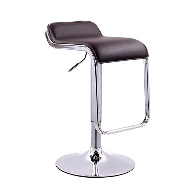 Hot Selling Kitchen Cafe Counter Height Adjustable Swivel Metal Bar Stool (ZG18-021)