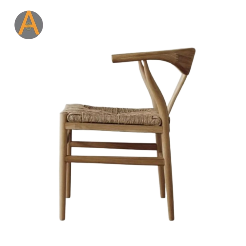 New Design Garden Living Room Hotel Restaurant Solid Outdoor Wood Accent Chair