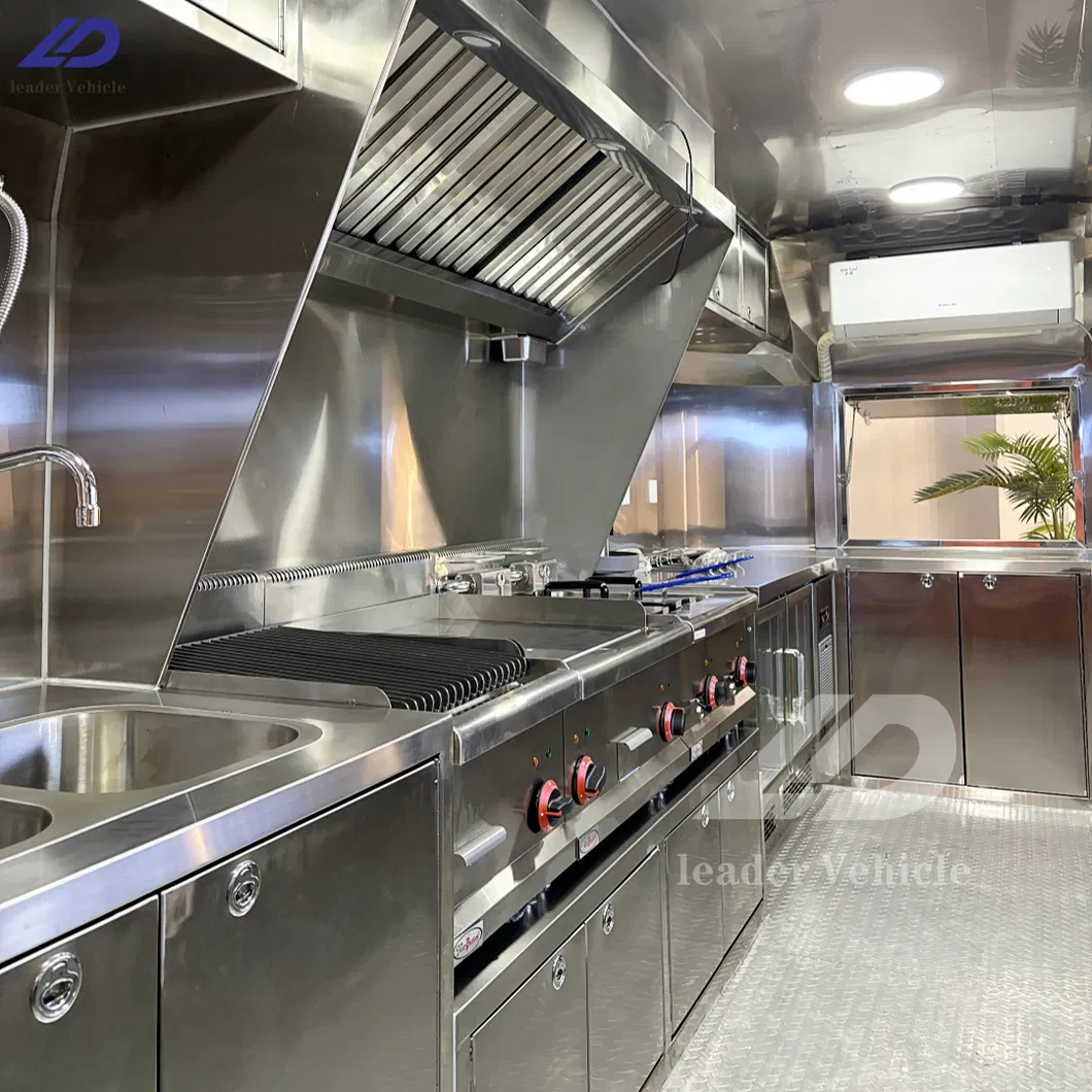 Fast Food Trailer Interior Detail