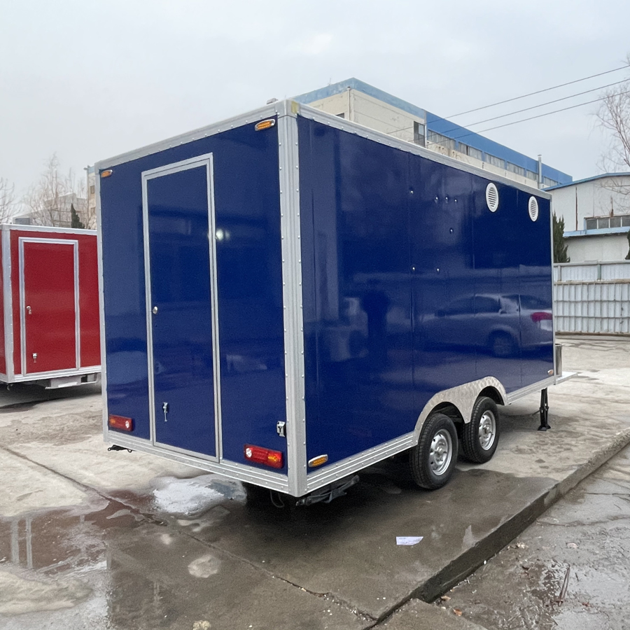 2024 Coffee Van Beer Bar Hot Dog Food Cart with Vin