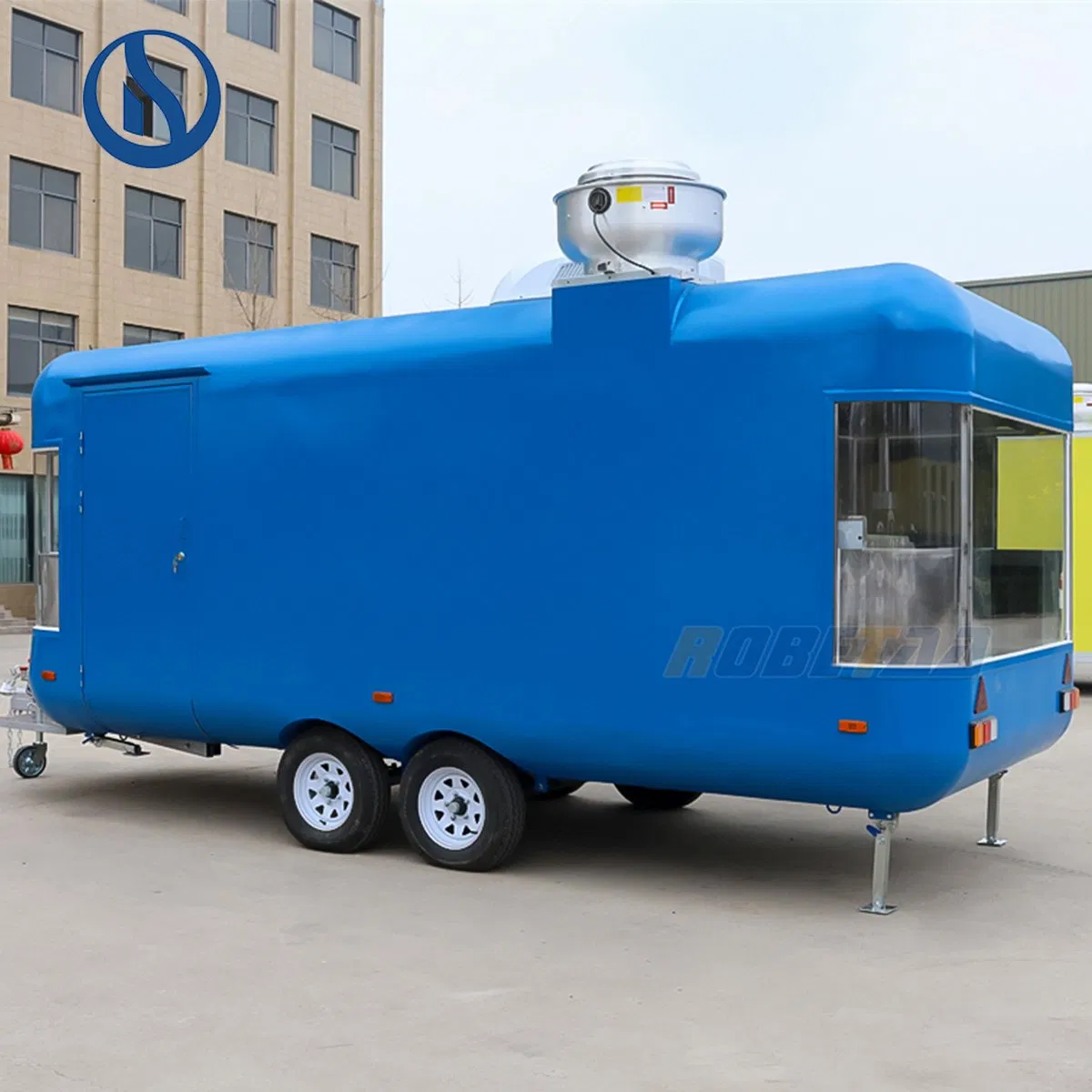 2025 High Quality Hot Dog Cart Concession Coffee Trailer Bar Mobile Food Truck with Full Kitchen