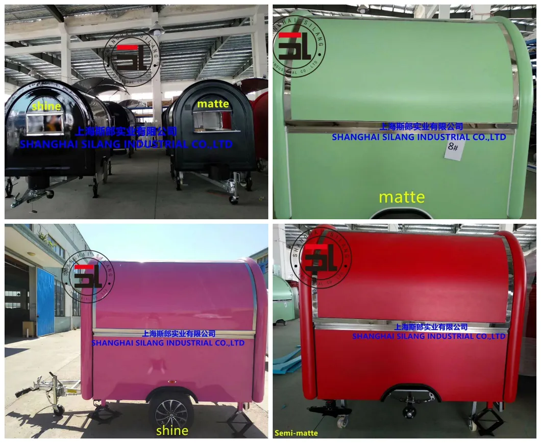 Custom Food Truck Coffee Bar Hot Dog Pizza Burger Van Trailer Hot Food Cart
