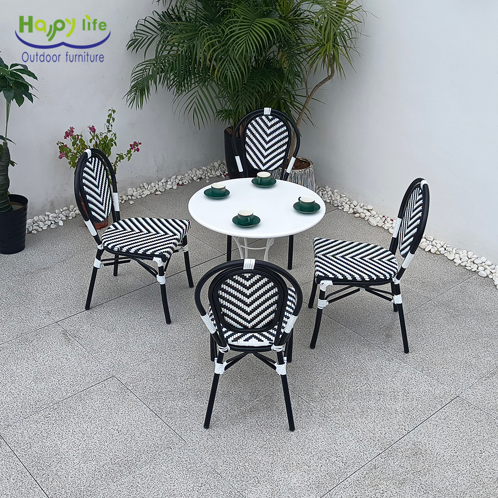 Bistro chair detailed presentation
