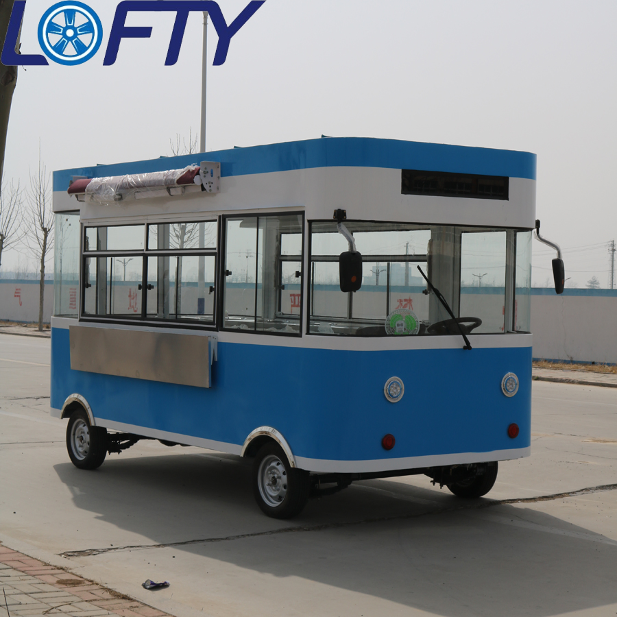 Mobile Motorcycle Food Cart Coffee Van Beer Bar Gasoline Outdoor Street Mobile Fast Food