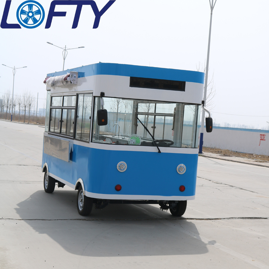 Mobile Motorcycle Food Cart Coffee Van Beer Bar Gasoline Outdoor Street Mobile Fast Food
