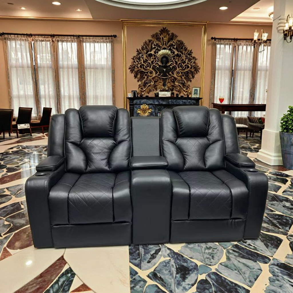 New Design Air Leather Sofa Modern Ergonomic Design Power Recliner Sofa Set Living Room Sectional Sofa For Hotel Home Theater