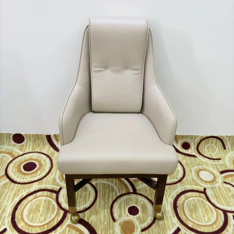 Luxury Baccarat Accent Chair with High-Density Foam Cushion (Model BCC008)