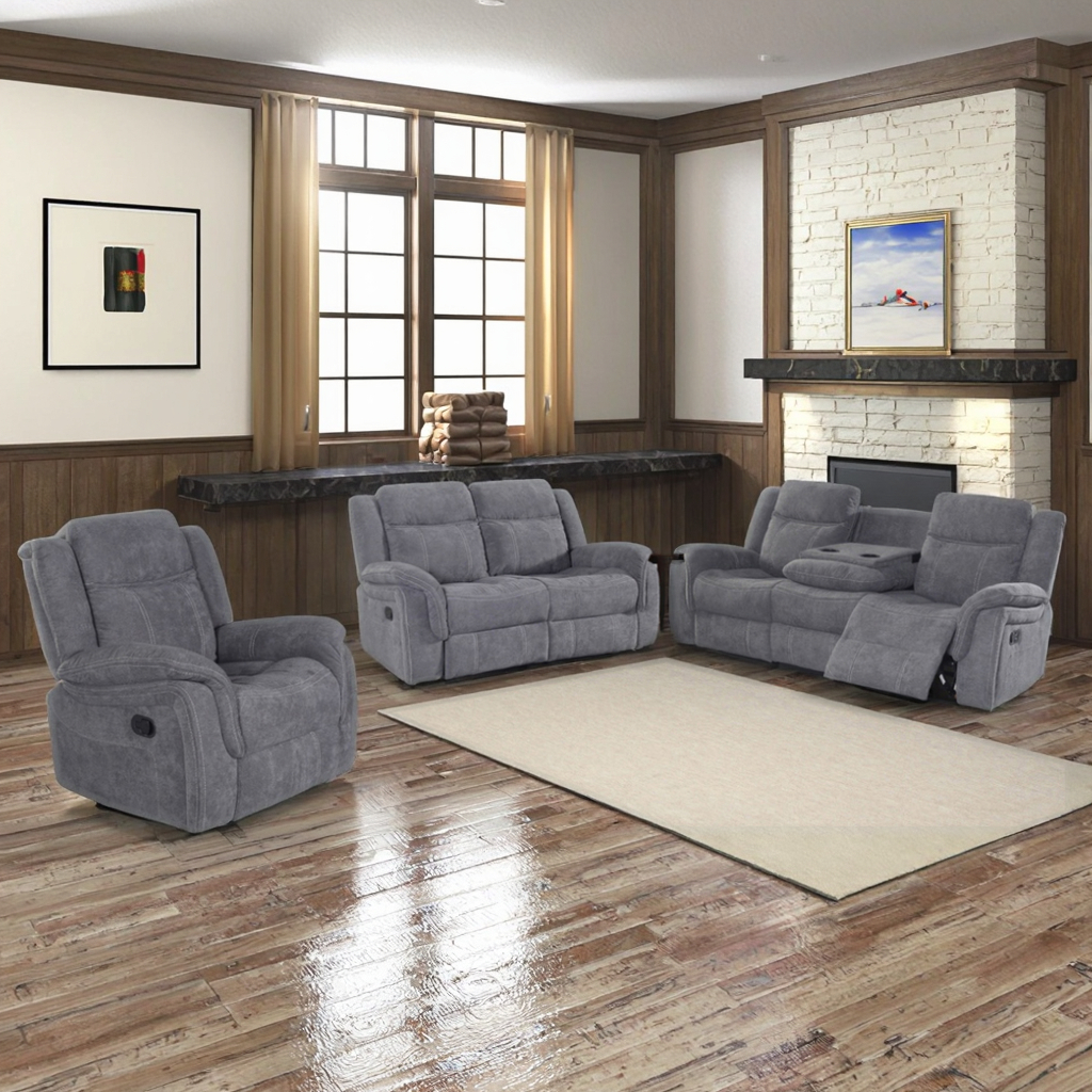 European Luxury Leather Recliner Sofa Set Living Room Sofa Furniture Home Sectional Sofa Reclining Chair With Drop Table Storage