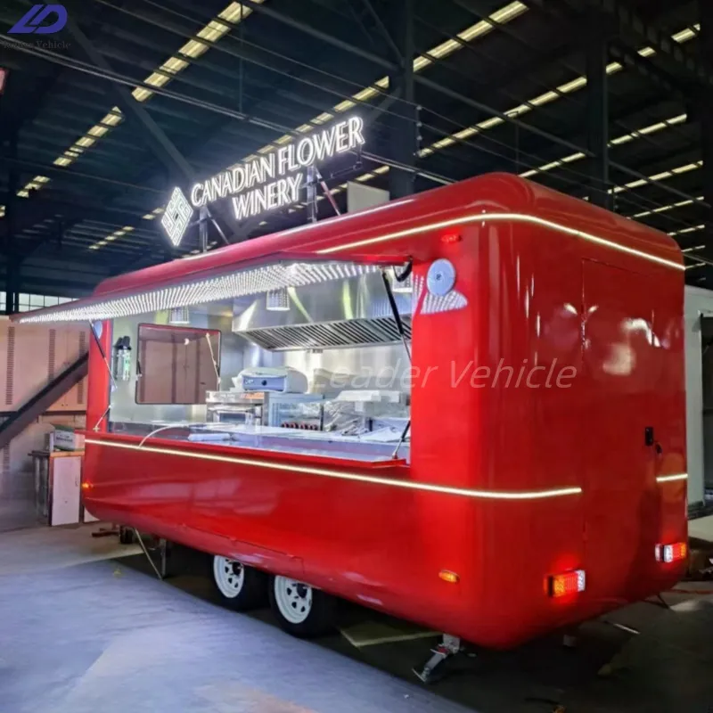 Large Double Axle Concession Trailer