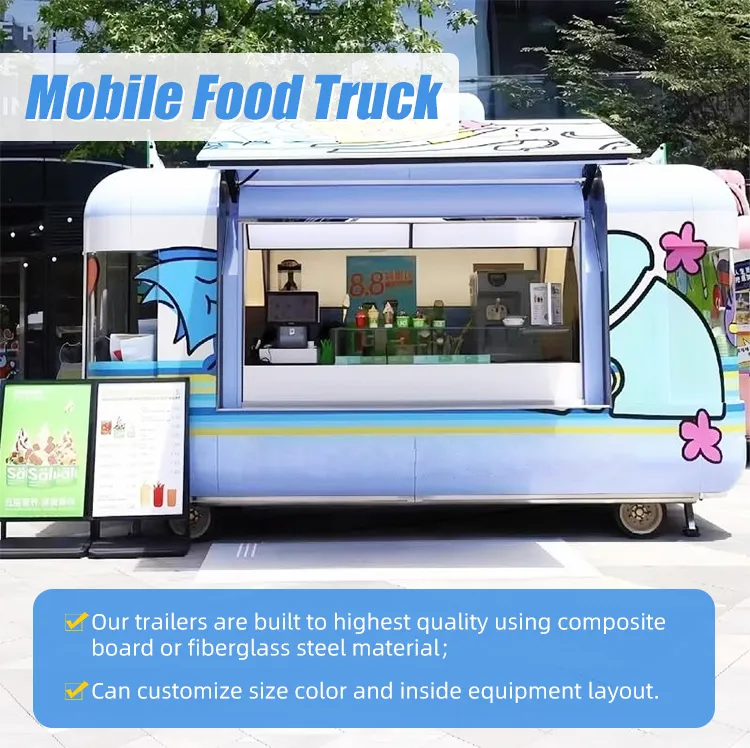 Electric Mobile Food Cart