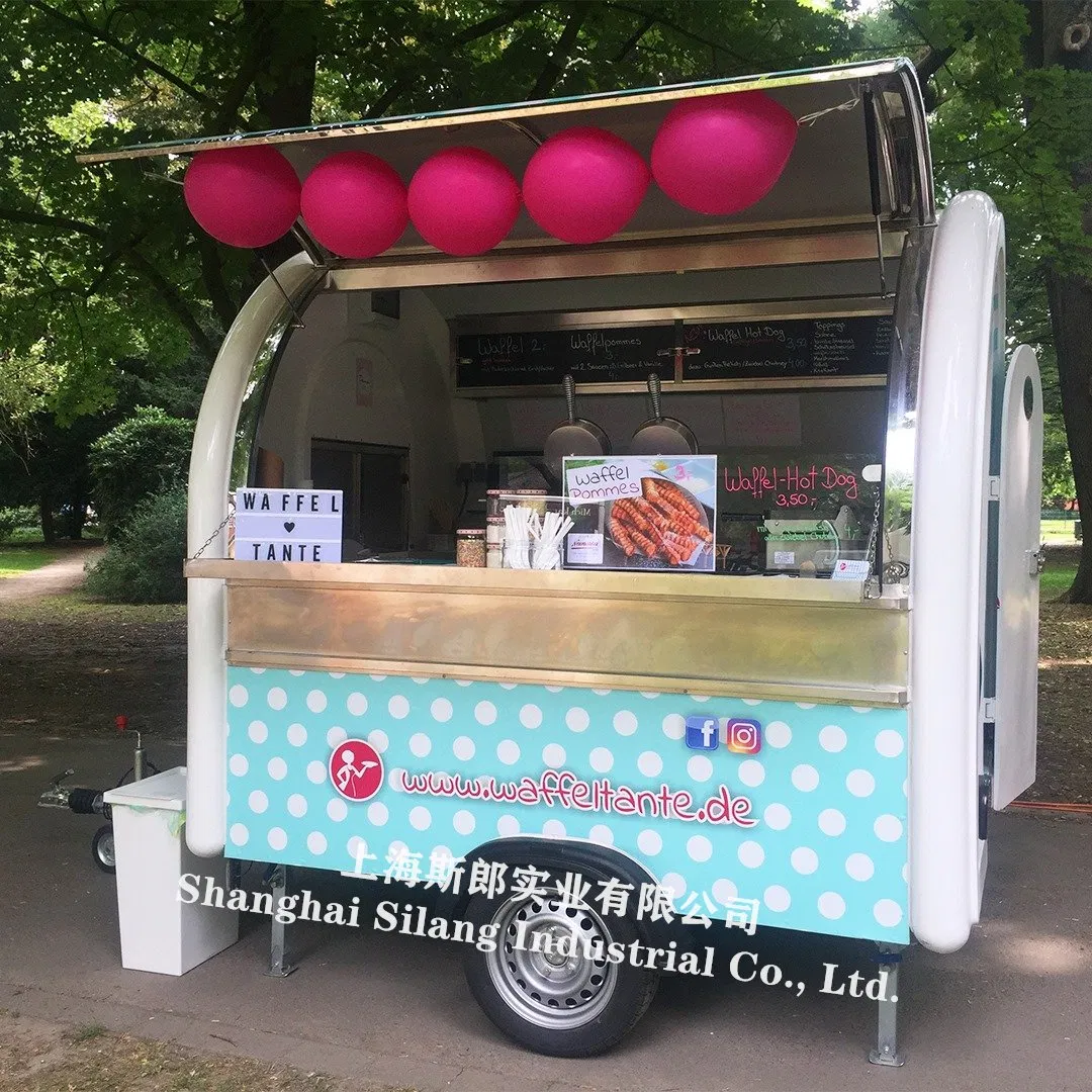 Custom Food Truck Coffee Bar Hot Dog Pizza Burger Van Trailer Hot Food Cart