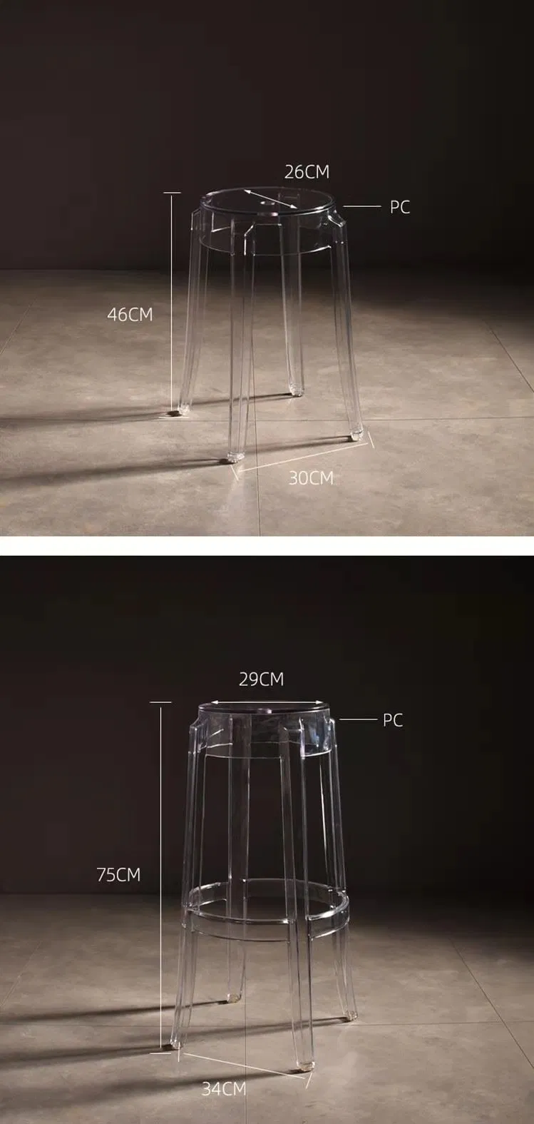 Modern Bar Stool High Bar Stool Counter Stool Specification