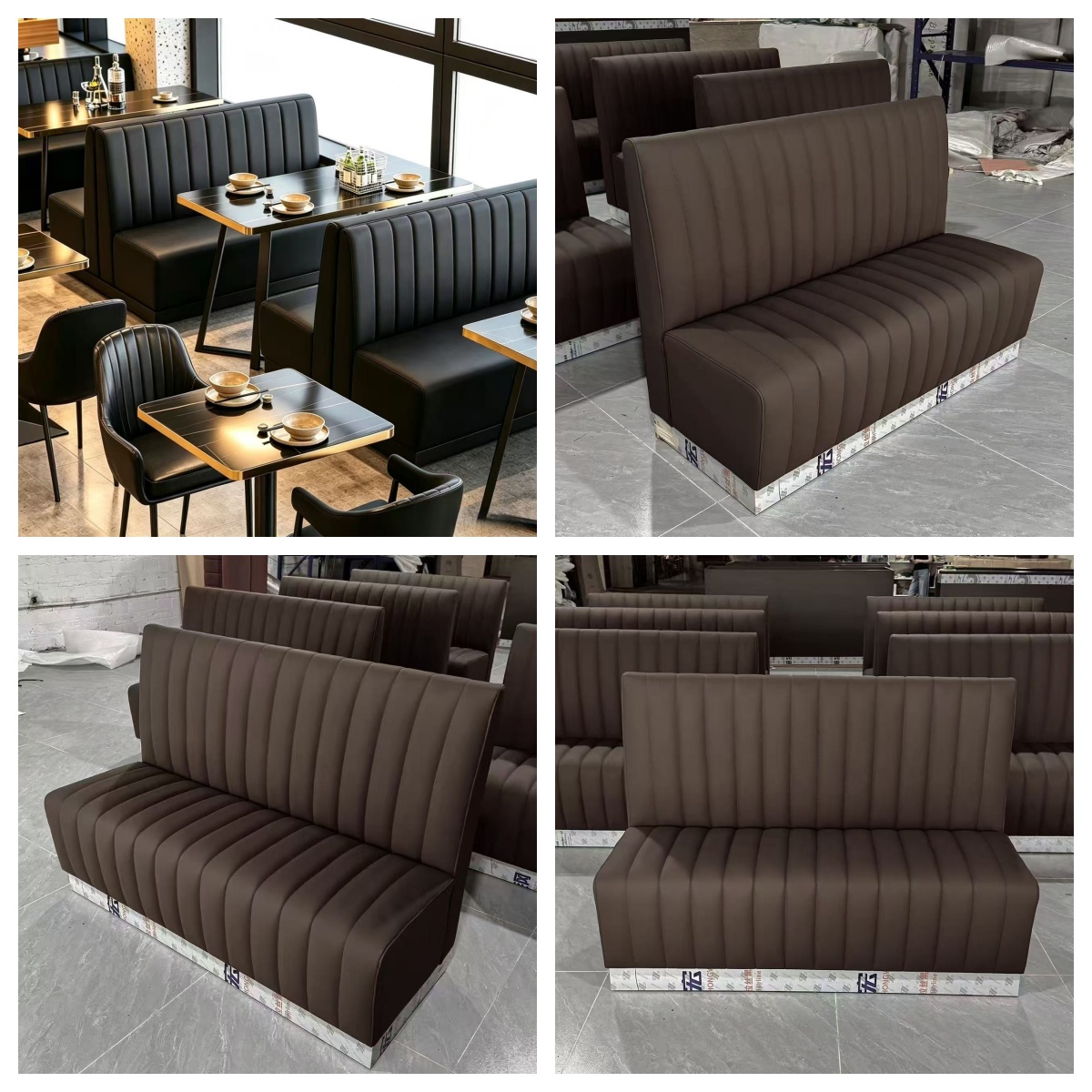 Premium Booth Sofa Details