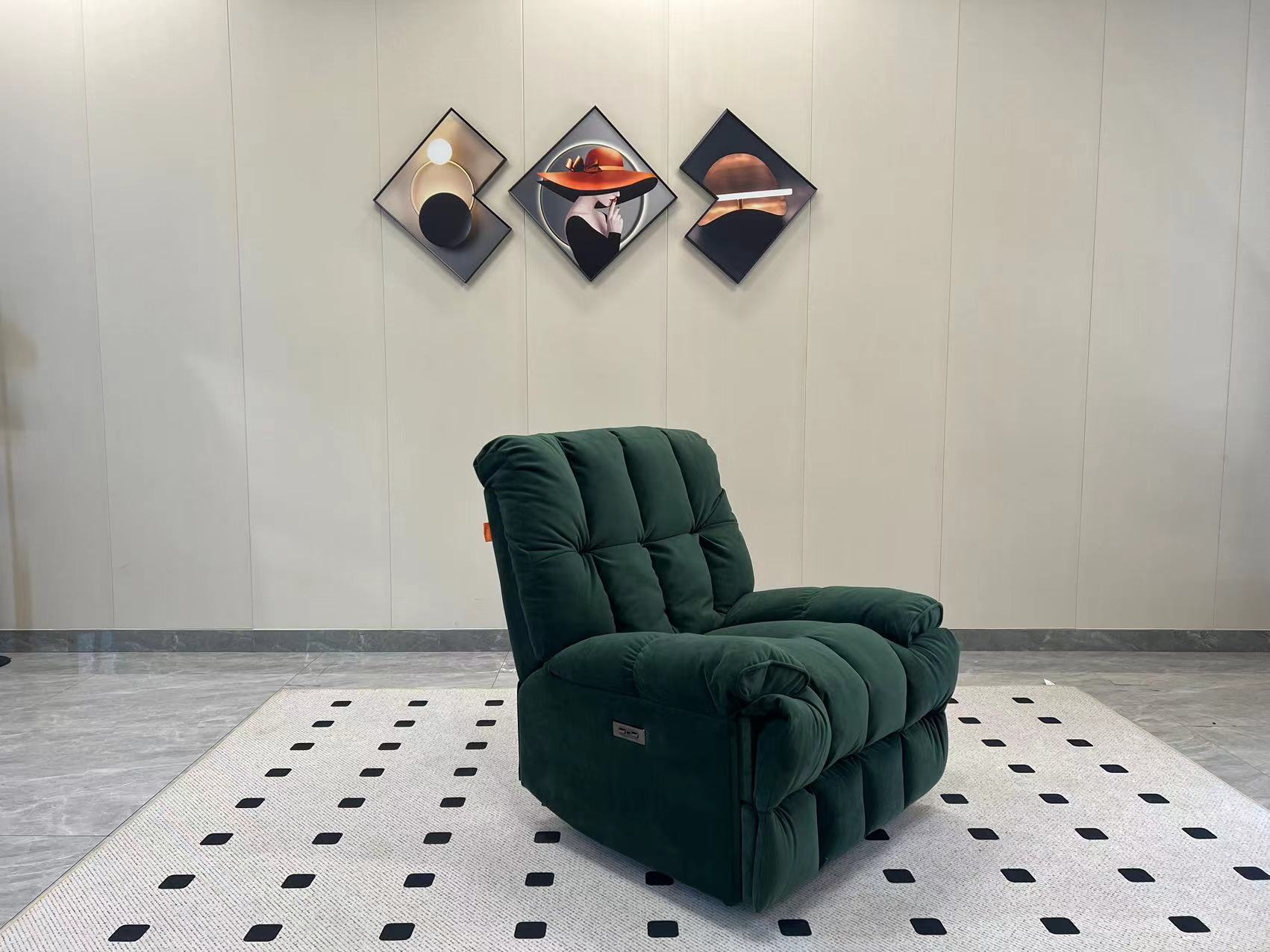 Factory Direct Supply High Quality Fabric Recliner Chair With Soft And Comfortable office Relaxing Lounge Chair Home Furniture
