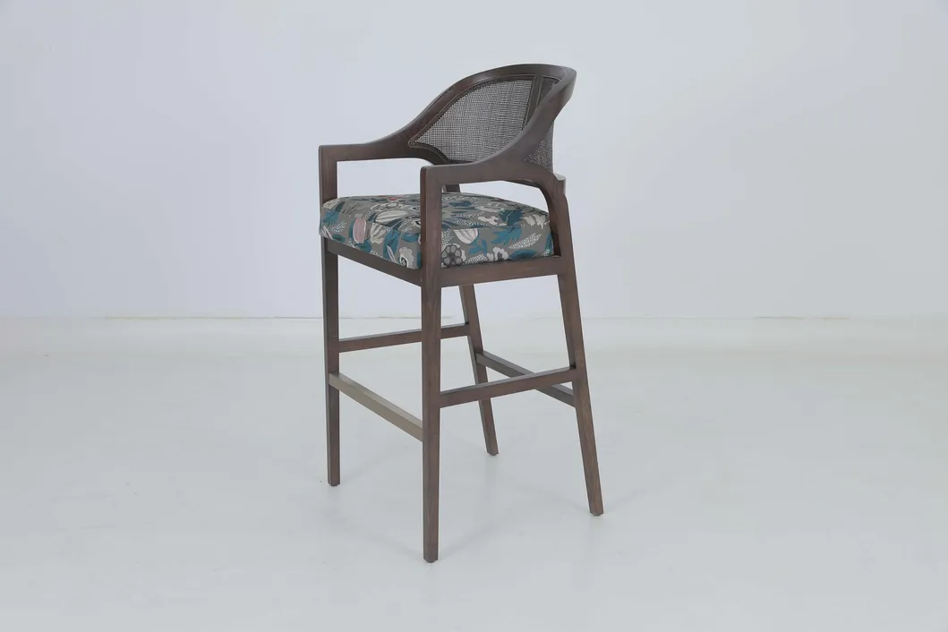Stylish Counter Height Bar Stools with Durable Wooden Legs