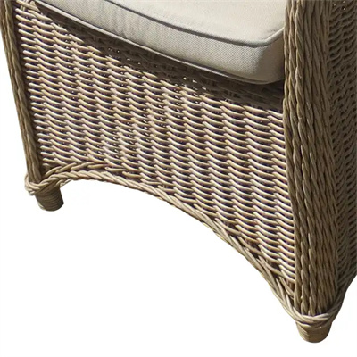 Outdoor 5 Piece Furniture Set Coffee Bistro Rattan Weave Chairs And Table