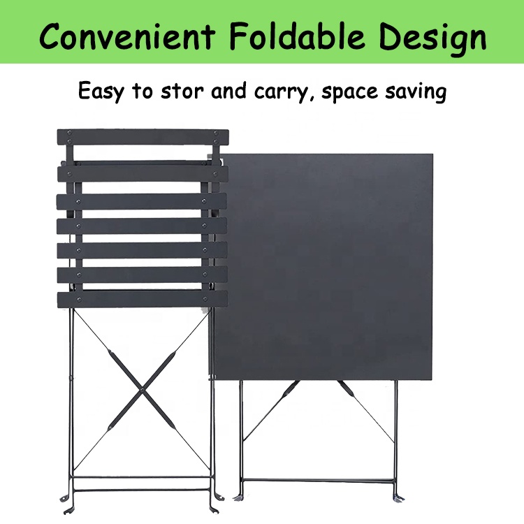 Metal Bistro Set 4