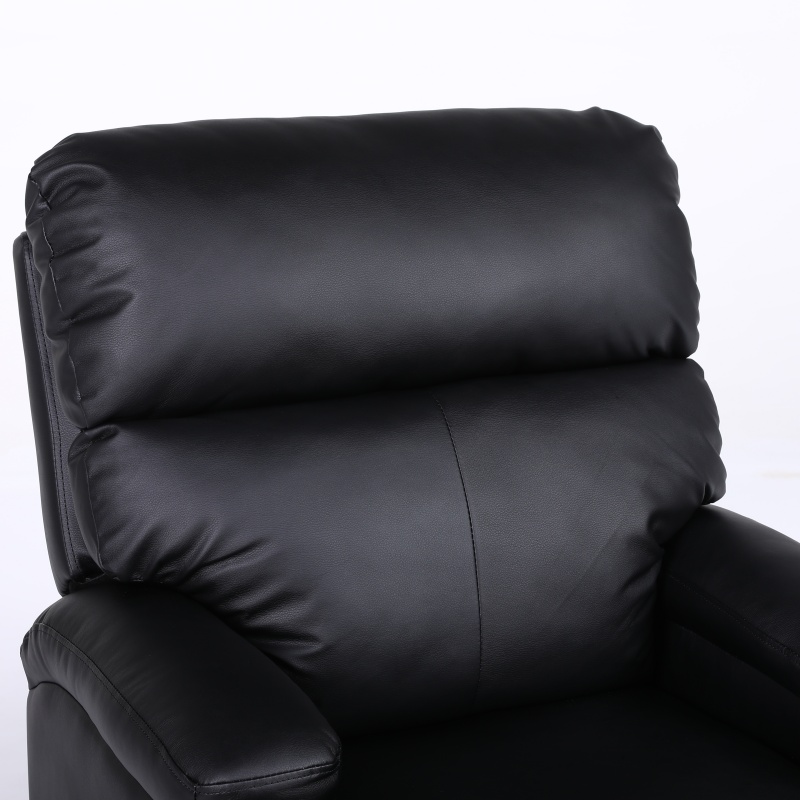 Factory Pushback Recliner Sofa Chair No Handle Easy Operate Comfortable Lounge Chair Overstuffed Cushion Thick Padded Seat/Back