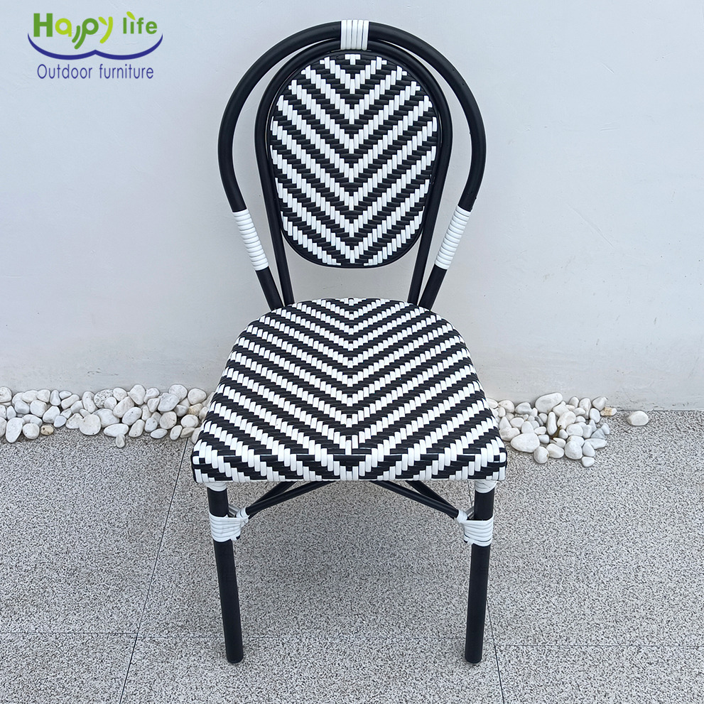 Vintage Bistro Chair Close-up