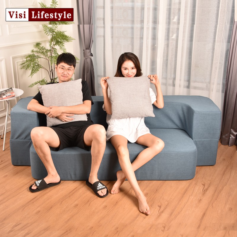 Solid foam sofa/bed