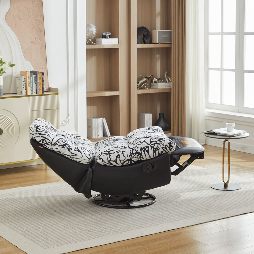 Hot Sale Leisure Relaxation Modern Design 360&deg;swivel Glider Recliner Chair