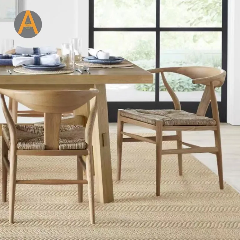 New Design Garden Living Room Hotel Restaurant Solid Outdoor Wood Accent Chair