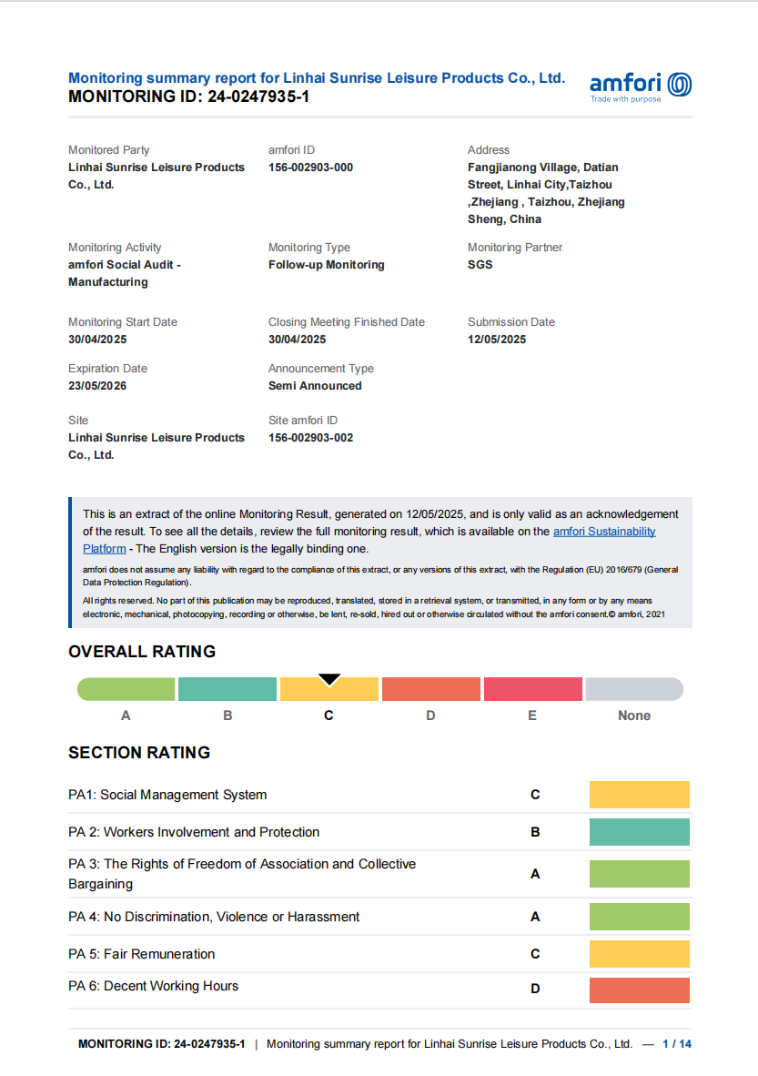 Certification document 4