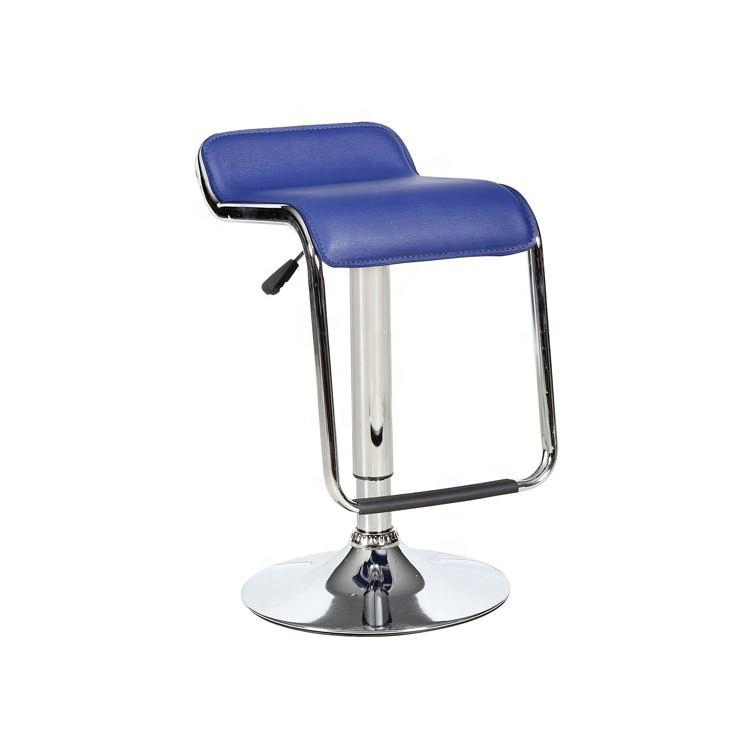 Hot Selling Kitchen Cafe Counter Height Adjustable Swivel Metal Bar Stool (ZG18-021)