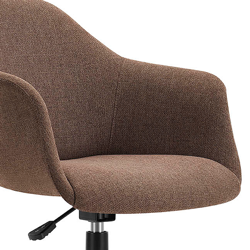 Office Furniture High-end Multi-Use Commercial Public Area Waiting Reception Swivel Aluminum Base Side Leisure Lounge Chair