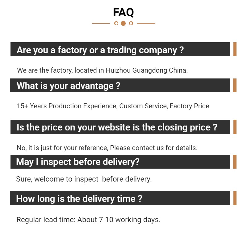 FAQ Overview