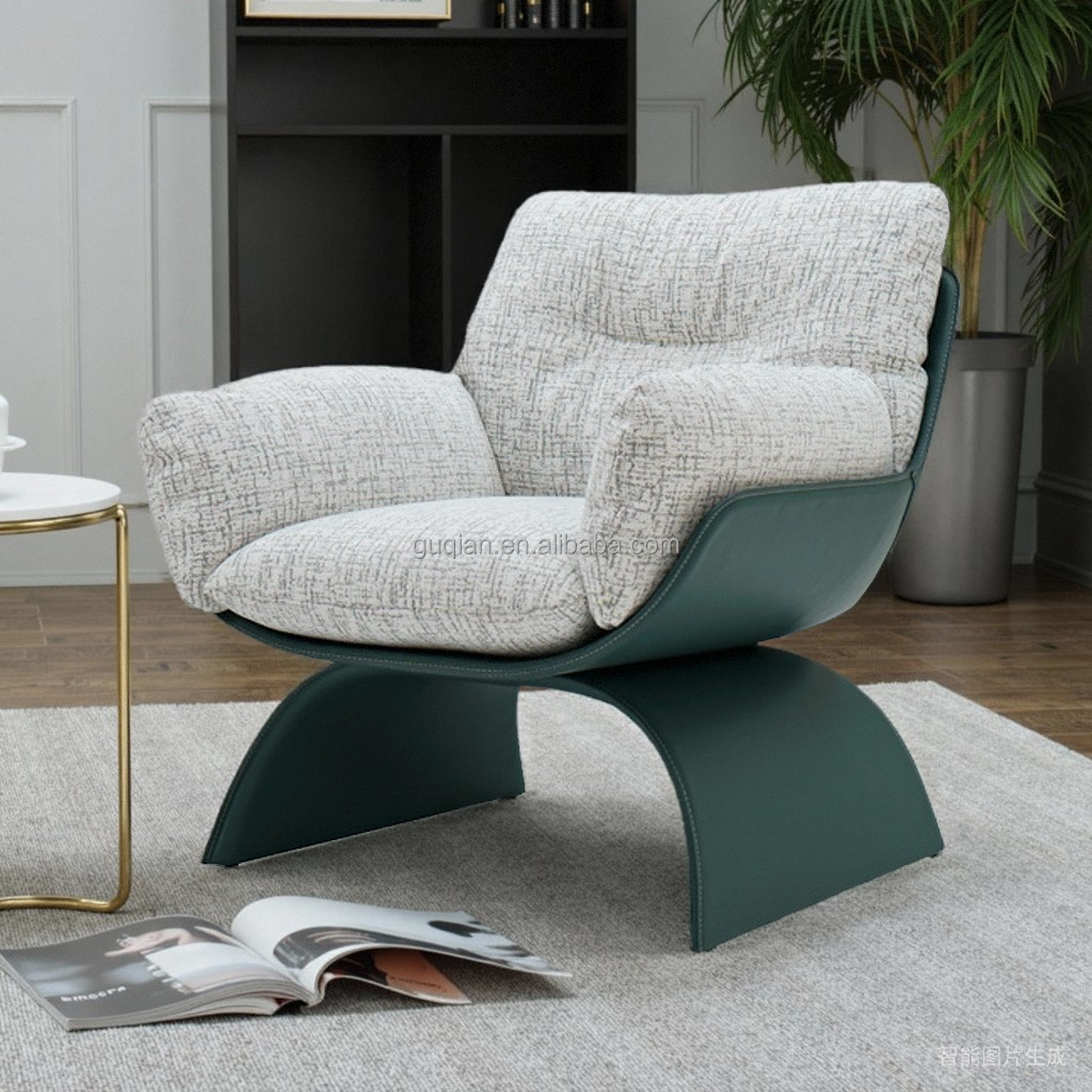 Modern Designer Lounge Chair, Hotel Living Room Sofa Chair