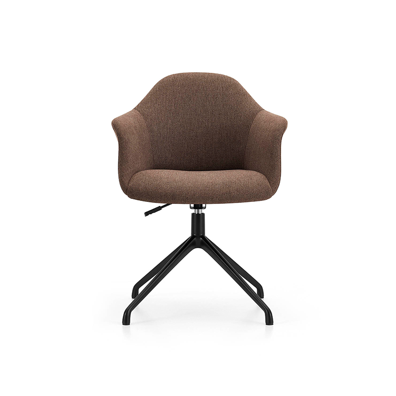 Office Furniture High-end Multi-Use Commercial Public Area Waiting Reception Swivel Aluminum Base Side Leisure Lounge Chair
