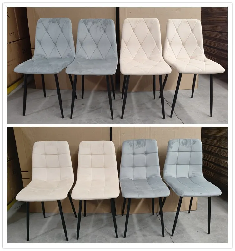 Velvet Classic Upholstered Dining Chair Details 2