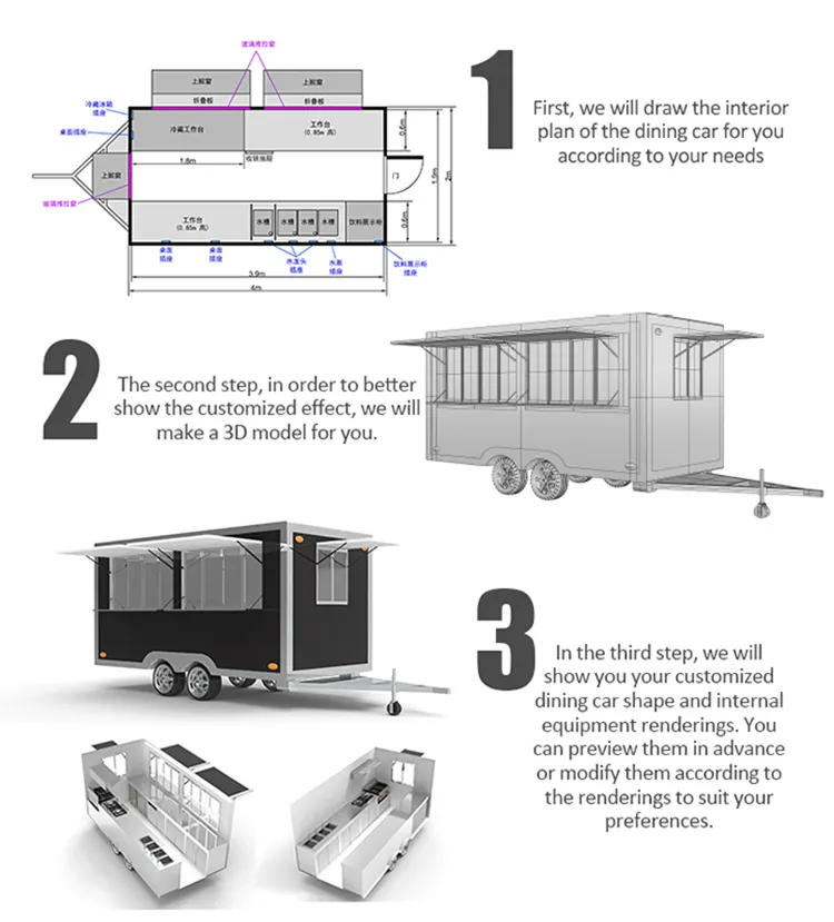 One Stop Food Trailer Service Banner