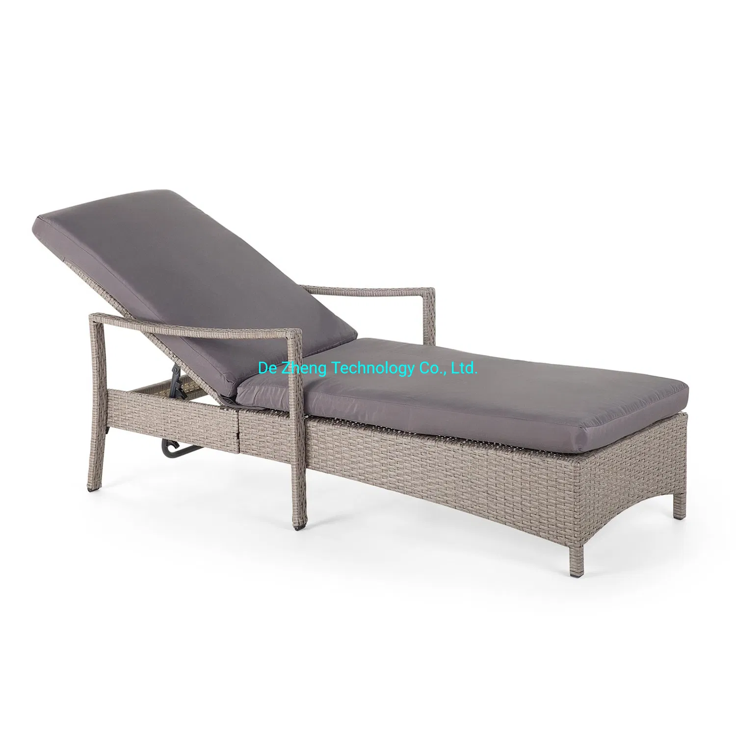 Wholesale High Quality Modern Bistro Outdoor Rattan Garden Aluminum Patio Daybed