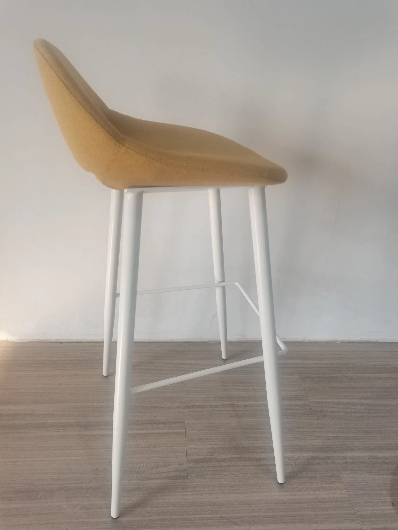 Replica Beso Injection Foam Fabric Steel Base High Counter Bar Stool